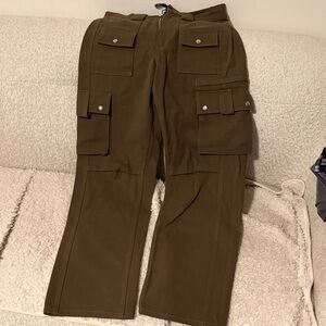 Rhode Men's Brown Cargo Pants with Utility Pockets